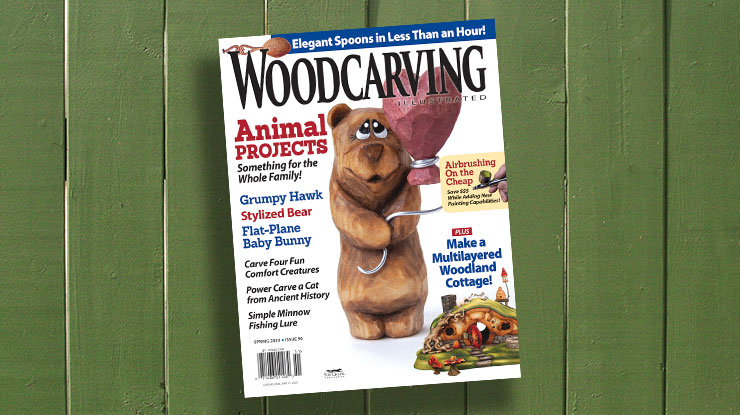 Woodcarving Illustrated Spring 2020, Issue #90