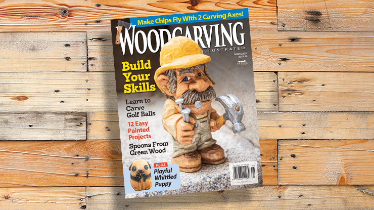 Woodcarving Illustrated Spring 2022, Issue #98